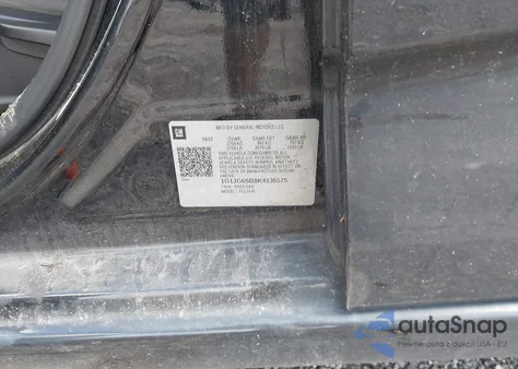 2019 Chevrolet Sonic Lt Auto из США, поврежденный, VIN 1G1JG6SB8K4136575